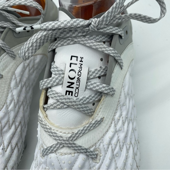 Under Armour Magnetico Clone Pro 2.0 Premier FG White Soccer Cleats Size 10 Mens - Picture 6 of 14